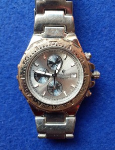 NH* Orologio cronografo Francois Lepetit 5 atm clock Funzionante | eBay