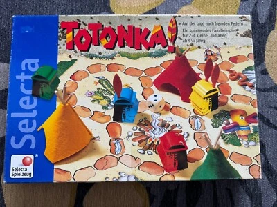 RARE - TOTONKA German Board Western Indians Game UNUSUAL HTF - Image 1 of 4