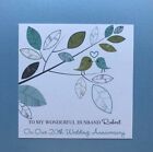 Personalised Wedding Anniversary Card To Husband-10th 15th 20th- ANY YEAR-For My