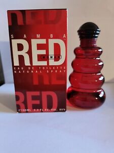 Samba Red by Perfumers Workshop for women EDT 3.3 / 100 ml oz New In Box