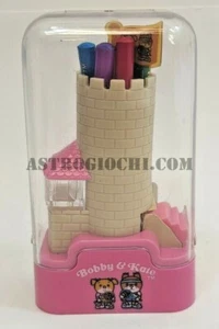 BOBBY KATE CASTLE PENCIL STATIONERY SET RIBBON VINTAGE 1981 JAPAN NEW NEVER USED - Picture 1 of 3