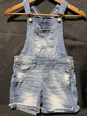 Mono corto de mezclilla azul claro Vanilla Star Girls usado talla 10 Foto 1 de 4