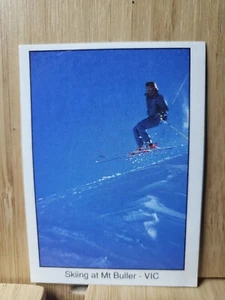 Weet Bix Postcard Cards🏆#9 SKIING AT MT BULLER VIC Card🏆FREE POST - Picture 1 of 2
