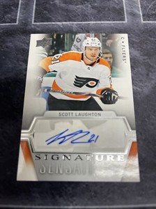 2019-20 Upper Deck Signature Sensations SS-SL Scott Laughton Philadelphia Flyers
