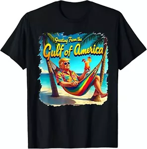 Chill Greeting From The Gulf Of Usa America T-Shirt S-5XL - Picture 1 of 6