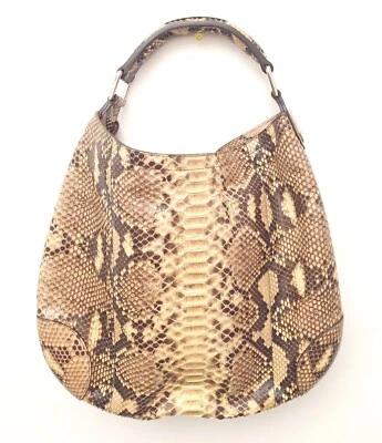 Ralph Lauren Purple Label Python Hobo Purse  Foto 1 de 4