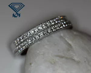 IGI19J383931905 - Halb Eternity Ring - 585 Weißgold - 0,31ct -(G-H) - (VS-SI) - Bild 1 von 10