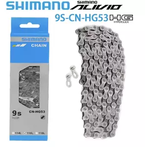 SHIMANO ALIVIO HG-53 MTB Chain 9 Speed CAPREO - Picture 1 of 4