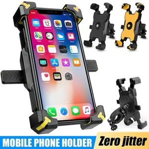 Bike Handlebar Mobile Phone Holder Adjustable Mount Bracket for Bike UK - Picture 1 of 18