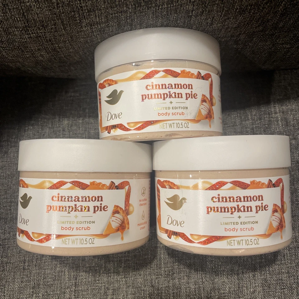 Dove Holiday Treats Cinnamon Pumpkin Pie Limited Edition Body Scrub
