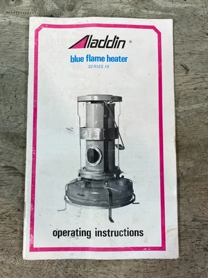 Aladdin Calentador de Llama Azul T 150056 - Serie 15 Manual Foto 1 de 4