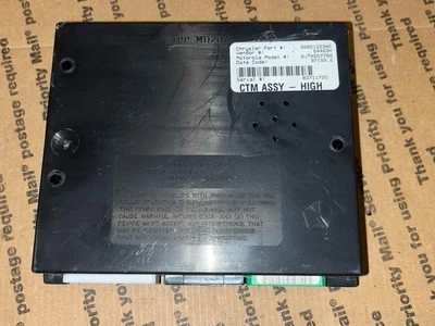 56021223AC  1998 Dodge Dakota  PL PW 4WD Automatic Body Control Module BCM CTM - Image 1 of 4