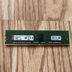 Kingston KSM24RS8/8MEI 8GB 1Rx8 PC4-2400T-RD0-11 Server Memory ECC RAM - Picture 1 of 3
