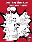 Farting Animals Coloring Book For Kids By Adriana P Jenova English Paperback