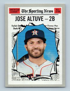 2019 Topps Heritage Jose Altuve Houston Astros #353