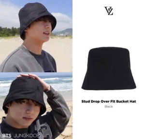 Sombrero de cubo BTS Jungkook (JK) VARZAR Stud Drop Over Fit 5 colores K-pop - Imagen 1 de 27