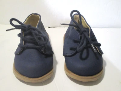 МАЛЬЧИКОВ JANIE И JACK ПРАЗДНИК КОЛЛЕКЦИИ ТЕМНО-СИНИЙ OXFORD ТУФЛИ SZ 3-6 M BIN #SH1 - Изображение 1 из 2