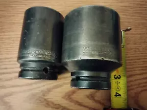 Wright Sockets 3/4" Drive 6 Point SAE 1-7/16"--2" #6946--6964 Made In USA - Picture 1 of 5