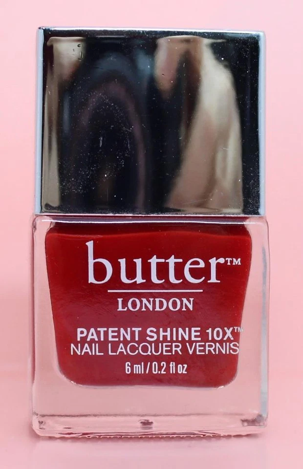 Esmalte de uñas Butter London rojo de Su Majestad (crema roja) mini 0,2 oz envío y devolución gratuitos Foto 1 de 2