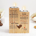 To My Bestie Gifts, Best Friend Gifts for Women, Wooden Candle Holders for Siste