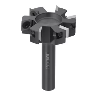CNC Spoilboard Surfacing Router Bit 1/2" Shank 6-Wings Planing Bit for Wood - Picture 1 of 10
