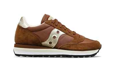 SAUCONY SCARPE SNEAKERS SHOES TRIPLE JAZZ ORIGINAL S60530-34 BROWN MARRONE 130€ - Immagine 1 di 4