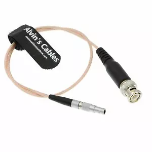 4 Pin Stecker auf BNC Stecker TIME Code Eingangs Kabel für Red Epic Scarlet 50CM - Bild 1 von 3