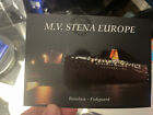 Ship Ferry Postcard Stena Line Mv Europe At Night