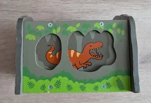 Bigjigs Rail T-Rex Tunnel, Holzeisenbahn Set Zubehör, Holzeisenbahn Tunnel - Bild 1 von 4