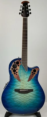 Guitarra Eléctrica Acústica Ovation Elite Celeb Shall, Corte, Regal Foto 1 de 4