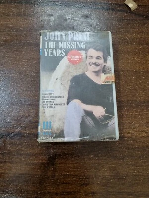 John Prine The Missing Years Clamshell Audio Cassette INDIA Tape indian Foto 1 de 4