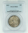 New Listing1833 Pcgs Ms64 Capped Bust Half Dollar