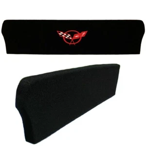 Corvette Cross Flag Red Emblem Trunk Compartment Divider C5 98-04 - Picture 1 of 7