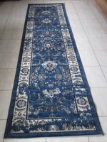NEW BLUE TRADITIONAL PERSIAN DESIGN FLOOR HALL HALLWAY RUNNER RUG 80X300CM 