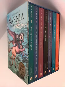 Chronicles of Narnia Full-Color Paperback 7-Book Boxed Set - Picture 1 of 1