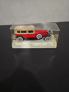 SOLIDO - #4156 - DUESENBERG J - RED AND BLACK - MADE FRANCE - DIECAST - Picture 1 of 7