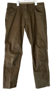 Kuhl Rydr Hiking Work Pants Men's 35x32 (Actual 34x32) Dark Khaki 5016 Full Fit - Picture 1 of 9