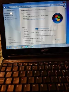 Acer Aspire One ZG8 531h 1.6GHz/1GB/160GB 10.1" WiFi Windows 7, all working - Picture 1 of 7