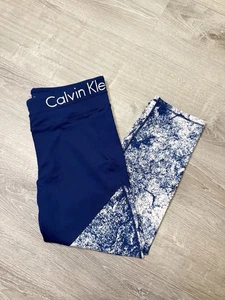 Calvin Klein Performance Leggings Recortados Talla Mediana Excelente Estado - Imagen 1 de 7