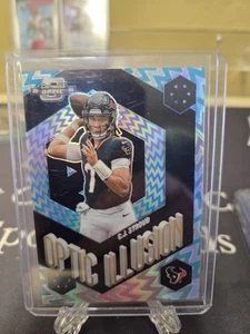 2024 Panini Contenders Optic C.J. Stroud Optic Illusion Refractor #OI-CSD A2G - Picture 1 of 2