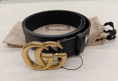 Ремень GUCCI × ADIDAS GG Marmont длина 406831: 105 см [ранг A] ограниченный выпуск из Японии - Изображение 1 из 4