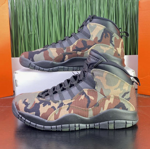 Jordan 10 Retro Woodland Camo 2019 for 