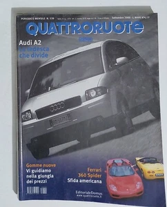 64865 QUATTRORUOTE 2000 n. 539 - Audi A2 / Ferrari 360 Spider / Ford Galaxy - Picture 1 of 2