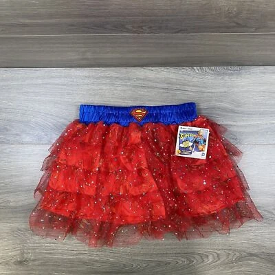 Saia Supergirl DC Comics Super-herói Fantasia Fantasia Fantasia Halloween Acessório - Imagem 1 de 4