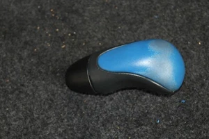 Mercedes-Benz, SLK R 170 Schaltknauf Leder merliblau Automatik A 170 267 10 10 - Bild 1 von 4