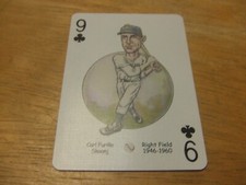2005 Hero Decks Brooklyn/Los Angeles Dodgers Playing Card -Carl Furillo-