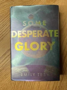 Some Desperate Glory, Illumicrate Edition, signed by Emily Tesh Sprayed Edges - Picture 1 of 16