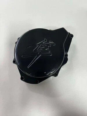 *CLEARANCE* SOLID BLACK KANJI ENGRAVED STATOR COVER 1999-2020 SUZUKI HAYABUSA - Изображение 1 из 4