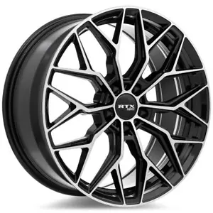 20 Inch Black Alloy Wheel Rim for Ford Explorer, RTX 83156 20x8.5 5x114.3 5Lug - Picture 1 of 4