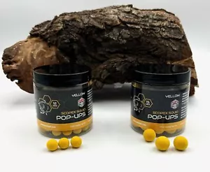 Nash Pop Ups Scopex Squid Yellow 12mm 15mm 20mm 75g Boilies Karpfenfutter DA - Bild 1 von 4